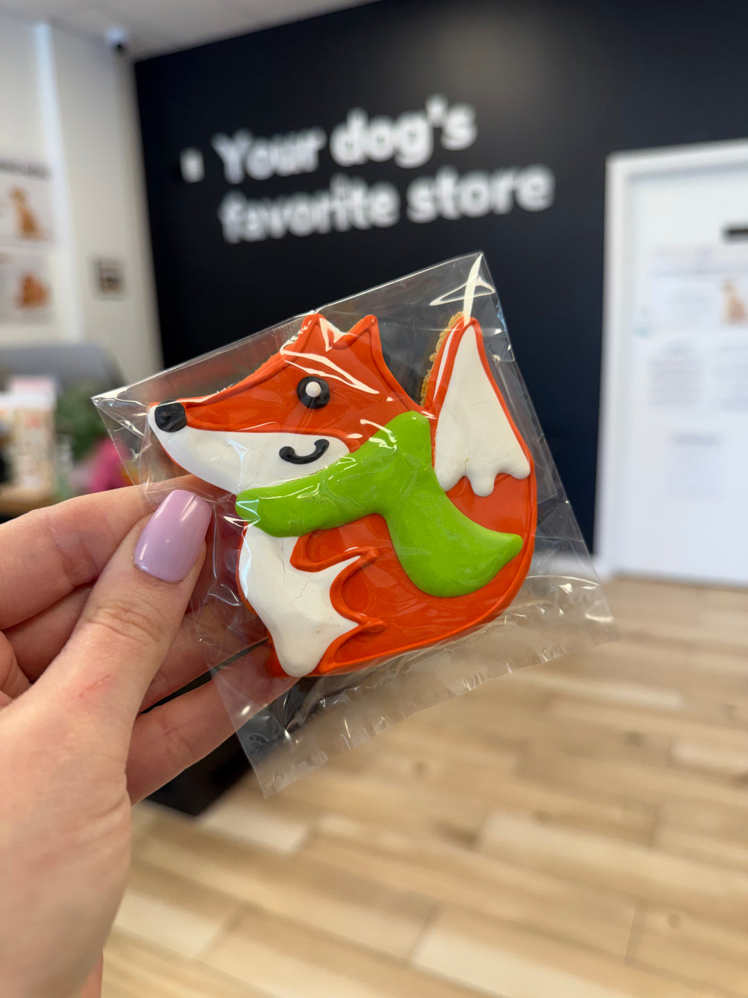 Bakery Table: Fall Fox (Single Cookie)