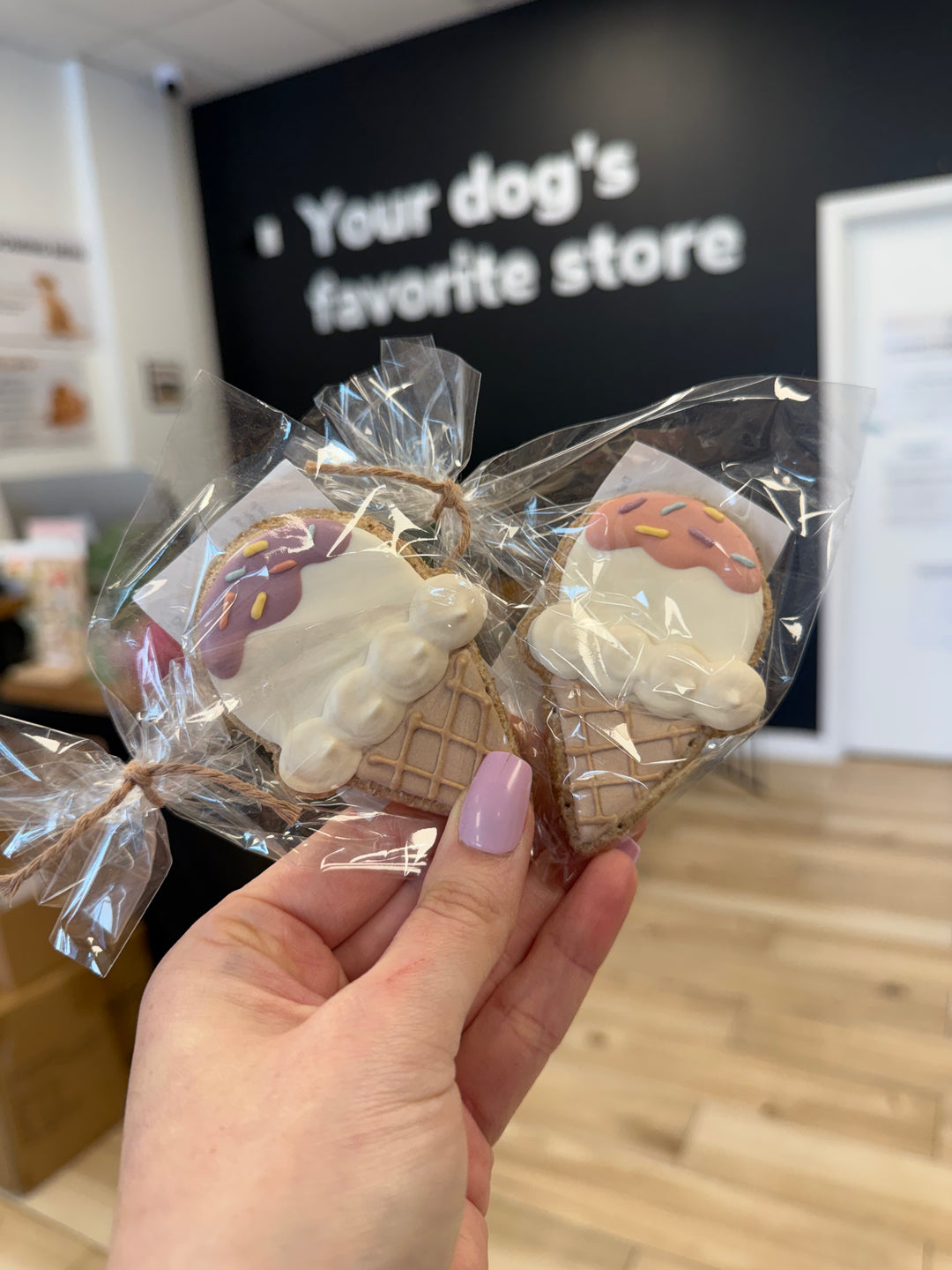 Bakery Table: Ice Cream Cone (Single Cookie)