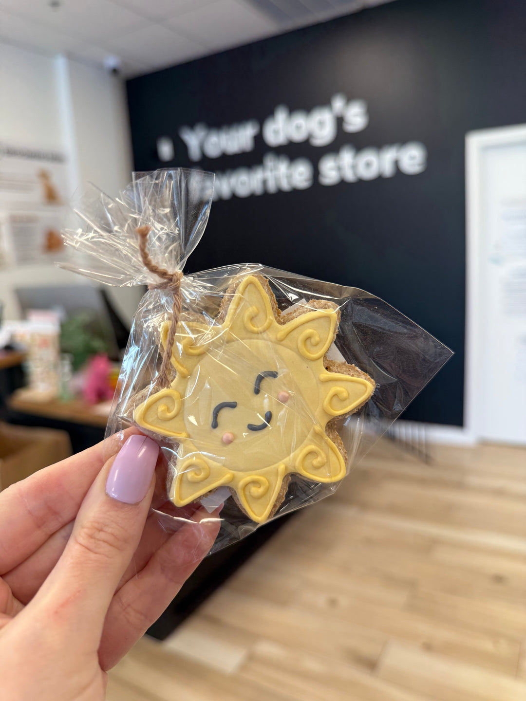 Bakery Table: Smiley Sun (Single Cookie)