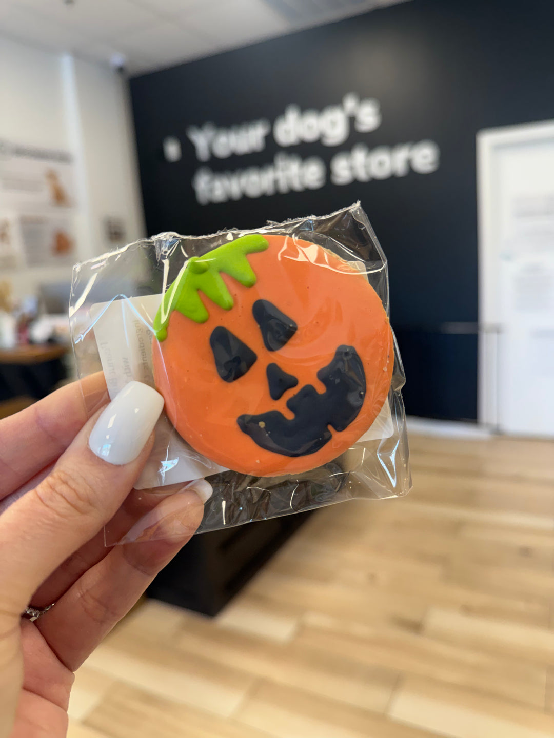 Bakery Table: Jack-o-Lantern (Single Cookie)