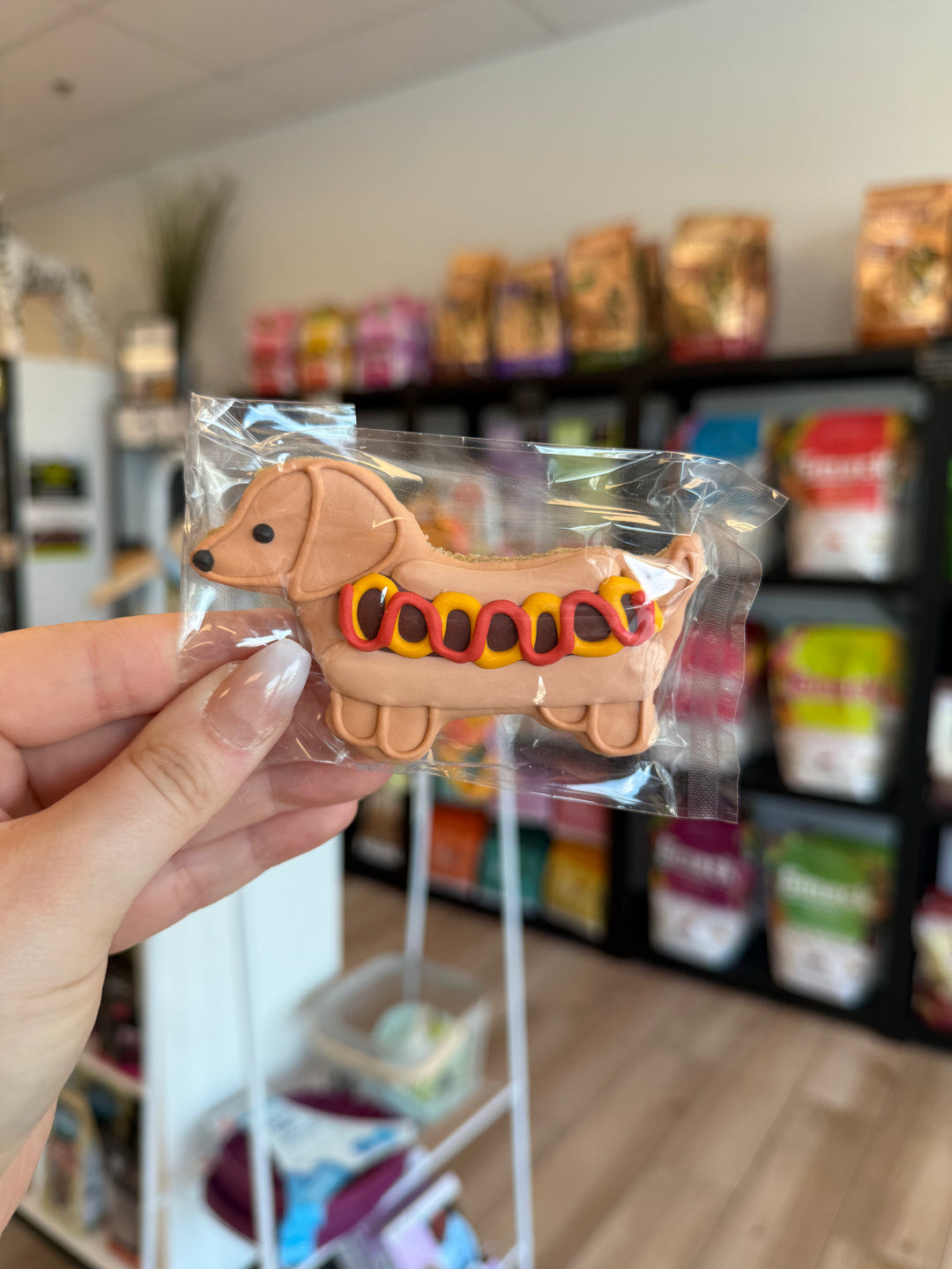Bakery Table: Single Cookie - "Hot Dog"