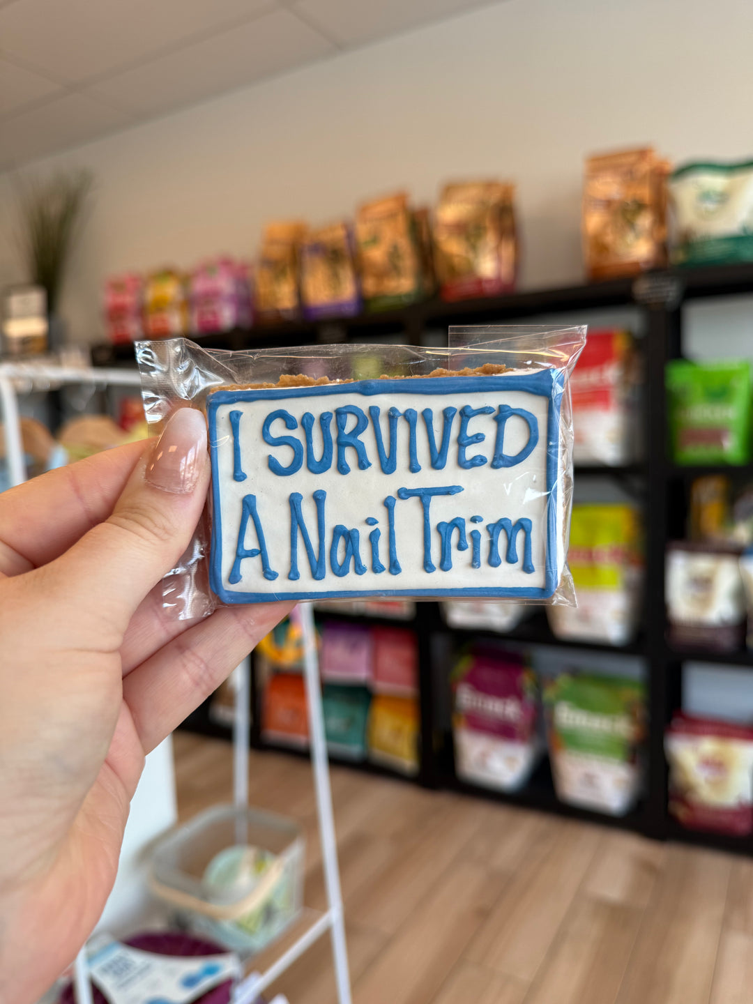 Bakery Table: Single Cookie - I Survived a Nail Trim
