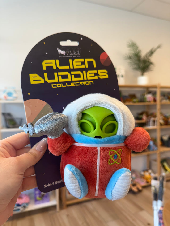 Dog Toy: Alien Buddy Chew Toy