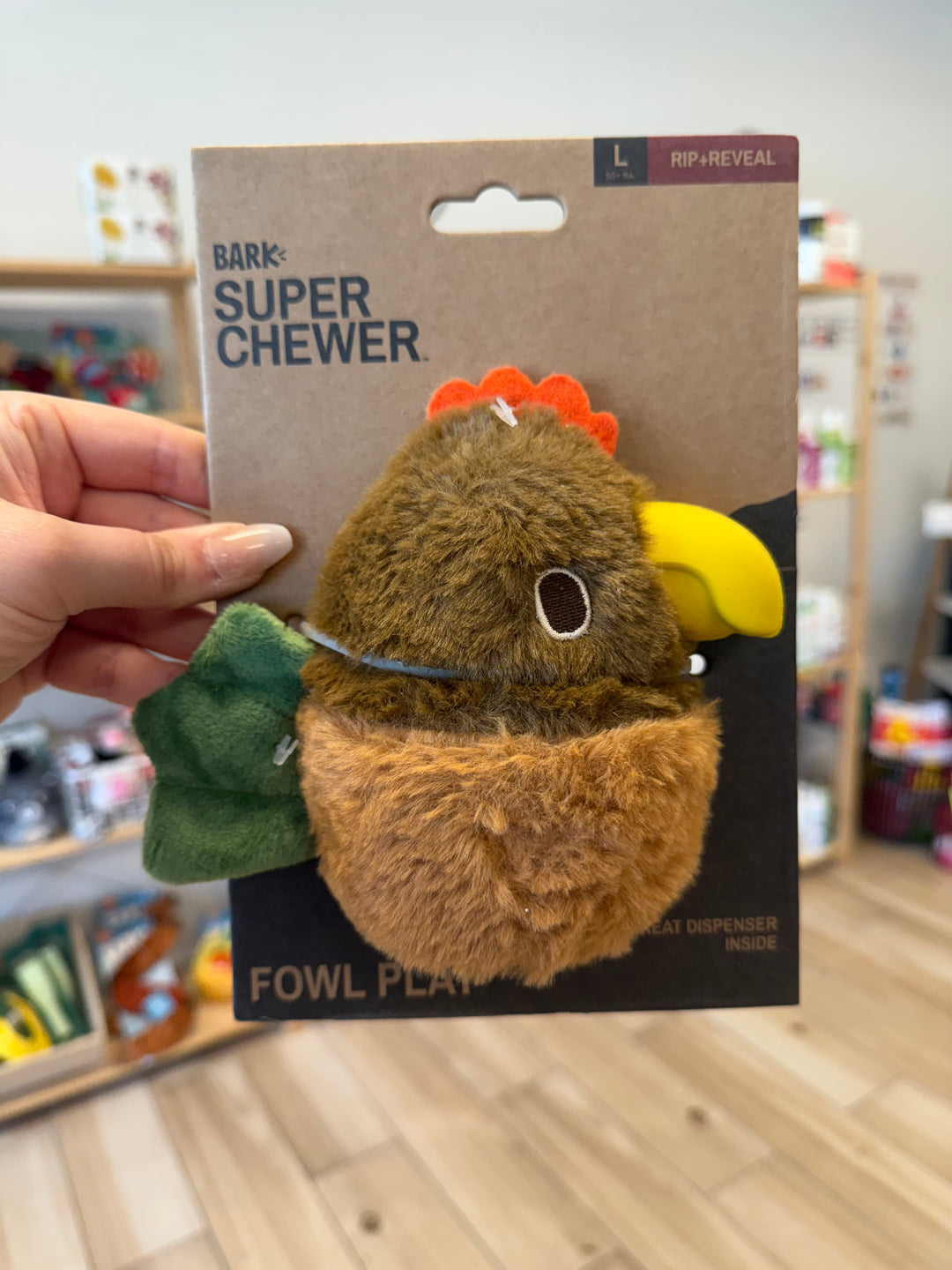 Dog Toy: BARK - Fowl Play Super Chewer