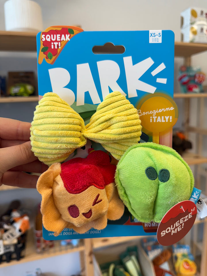 Dog Toy: BARK Ravioli Homies Plush