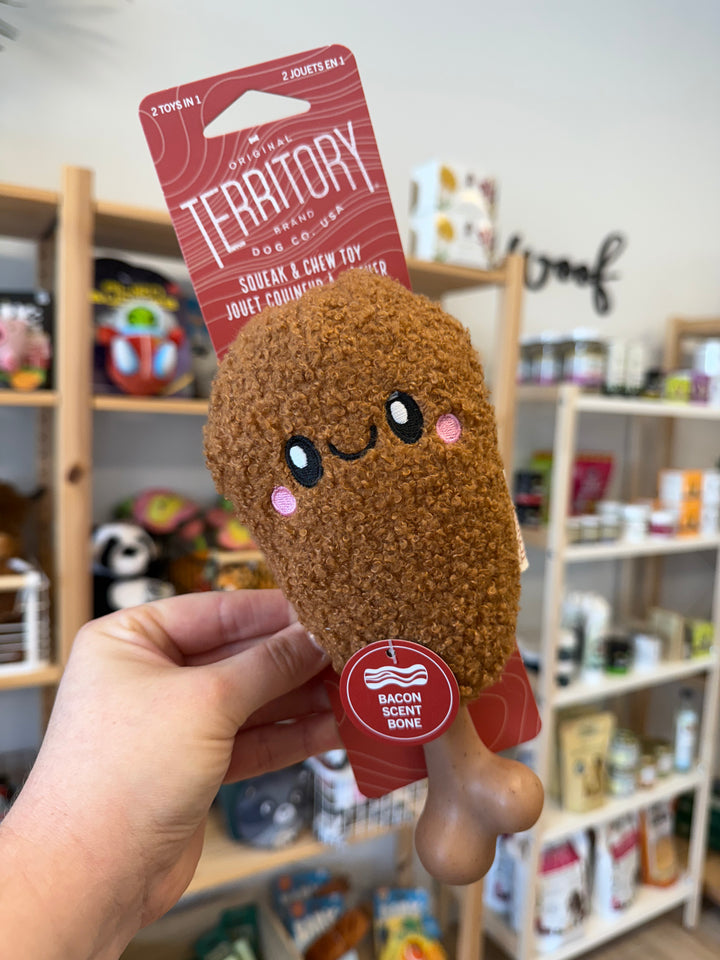 Dog Toy: Chicken 2-in-1 Toy