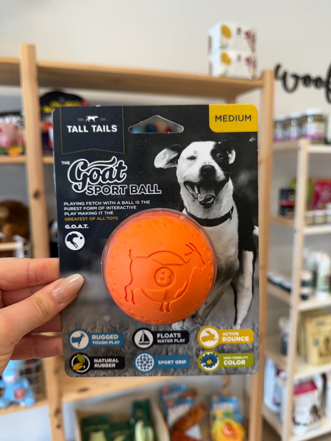 Dog Toy: GOAT Sport Balls