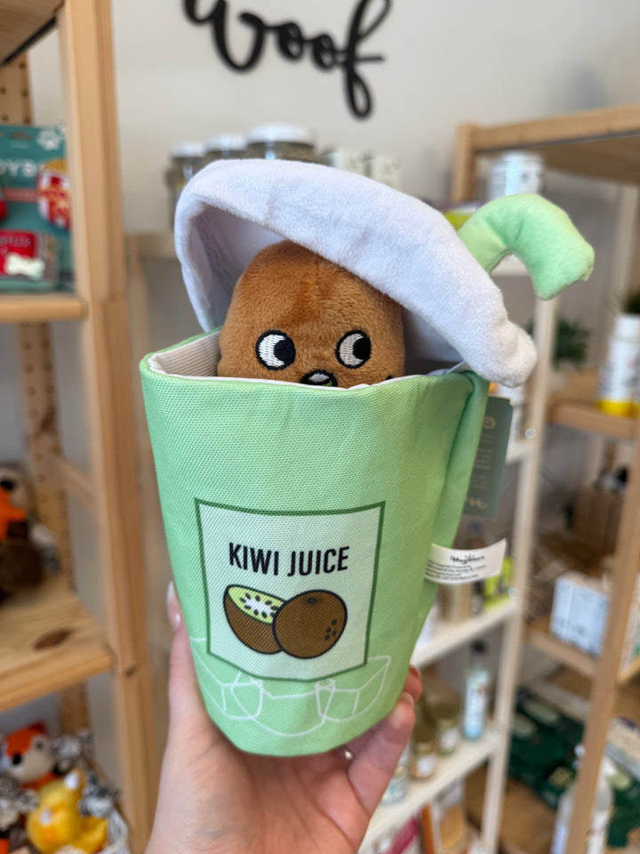 Dog Toy: Kiwi Juice Interactive Toy