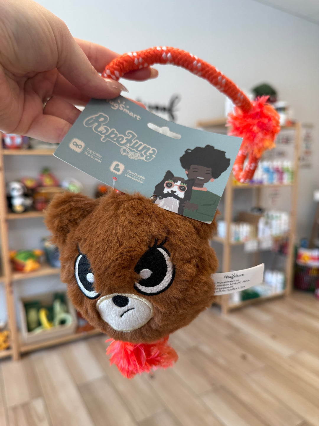 Dog Toy: Teddy Bear Rope Toy