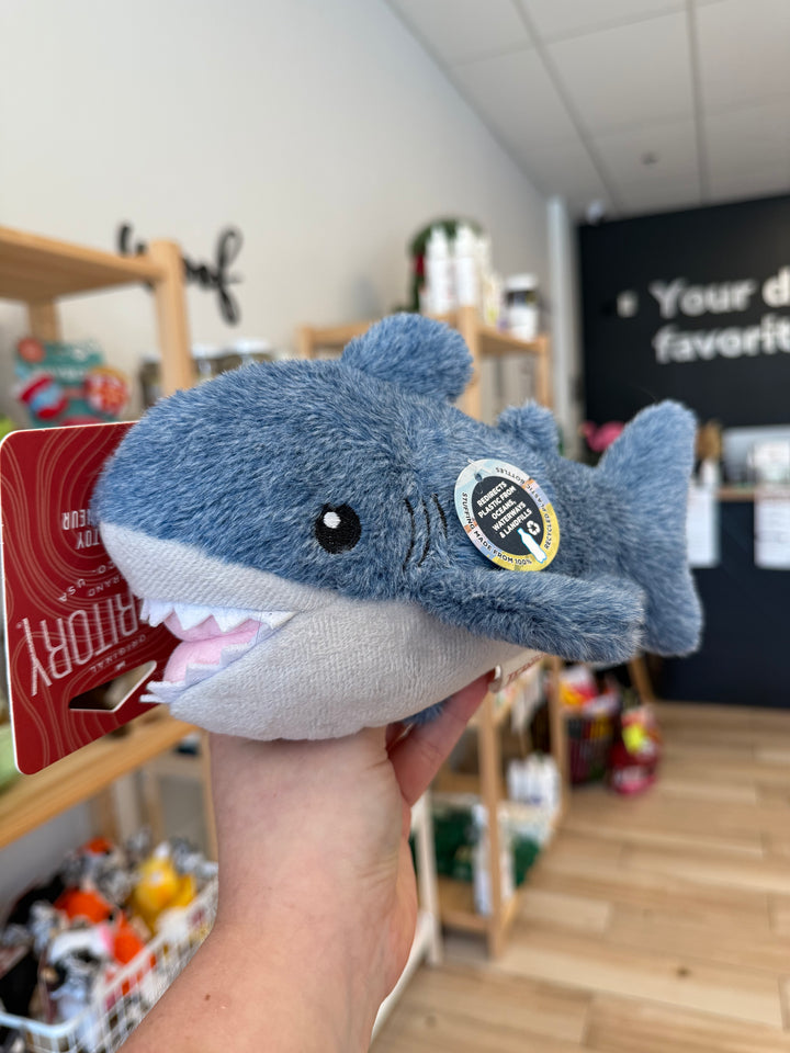 Dog Toy: Shark Plush 9"