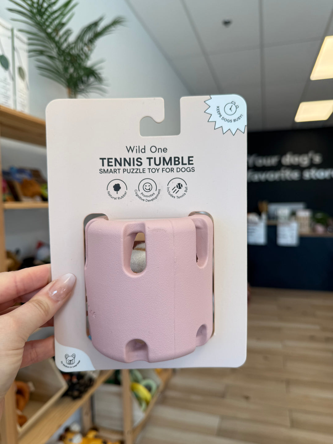 Dog Toy: Tennis Tumble