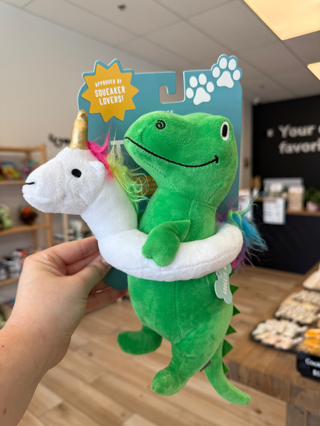 Dog Toy: Summa Time Rex Plush