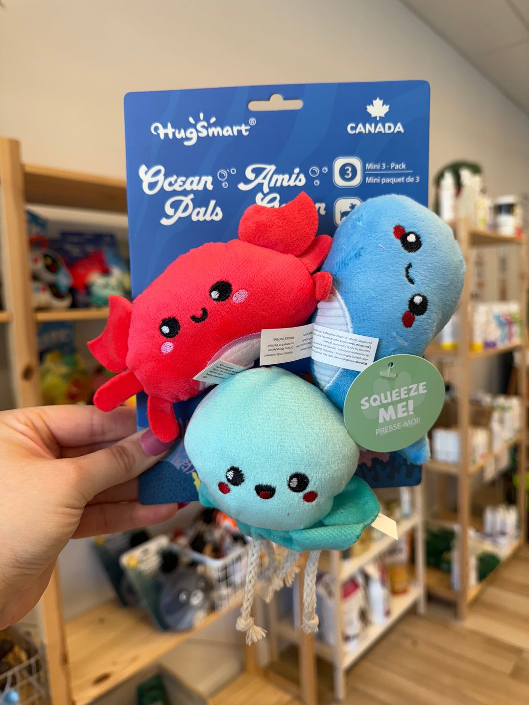 Dog Toy: Sea Creatures Plush