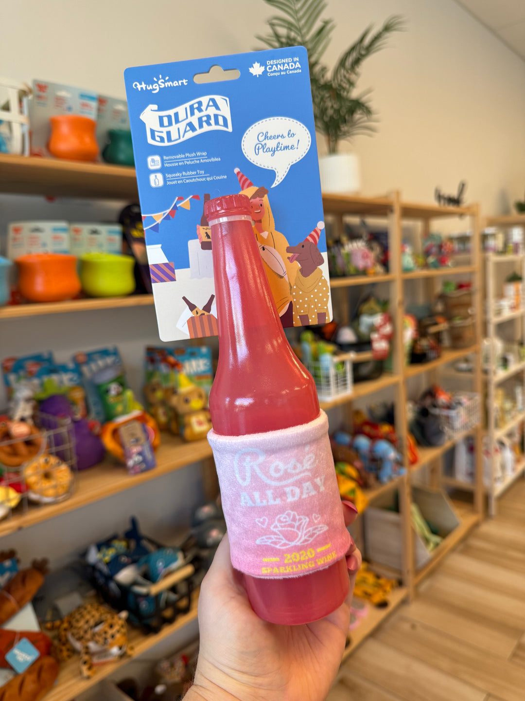 Dog Toy: Rose Rubber Toy