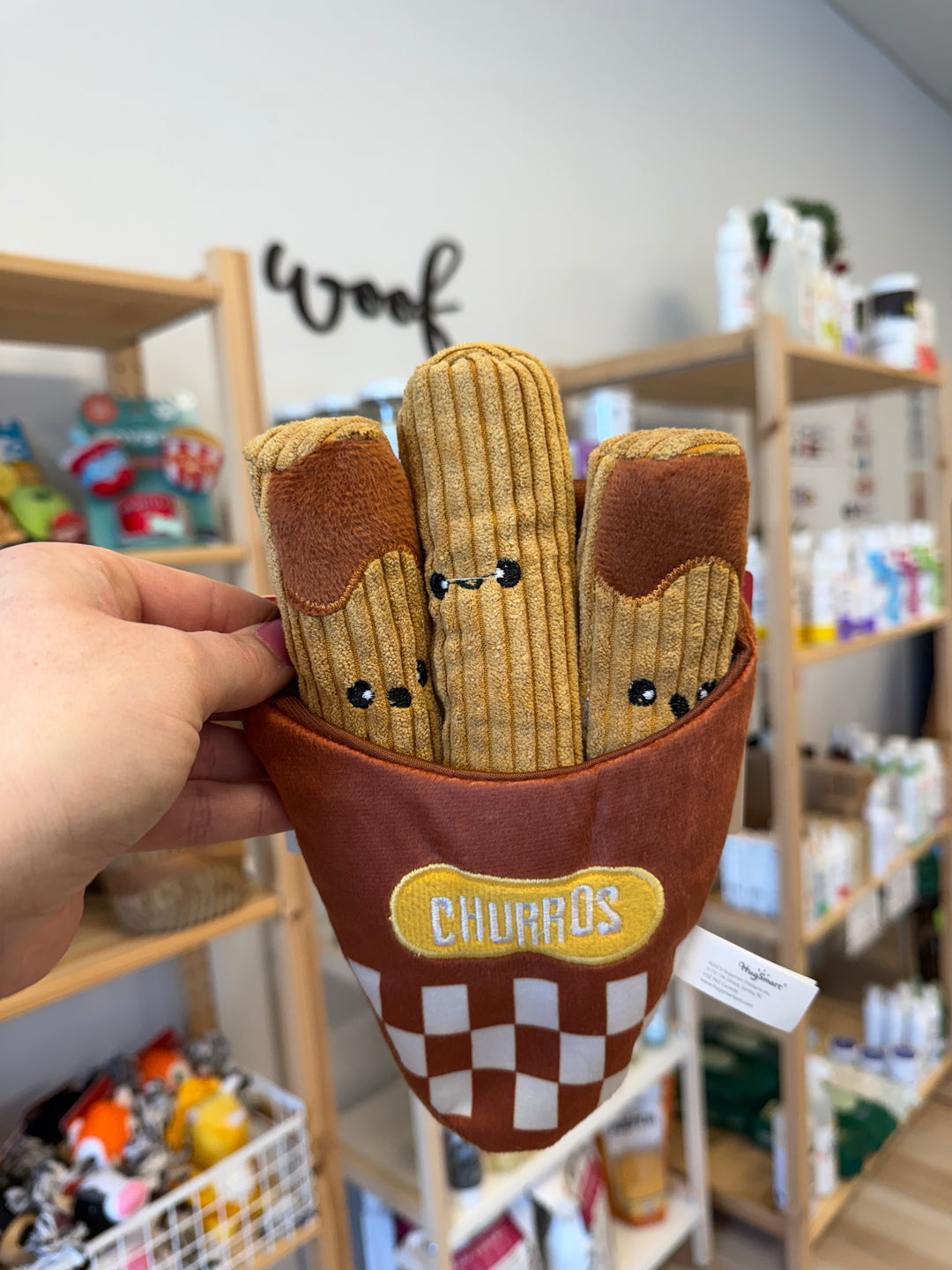 Dog Toy: Churro Interactive Toy