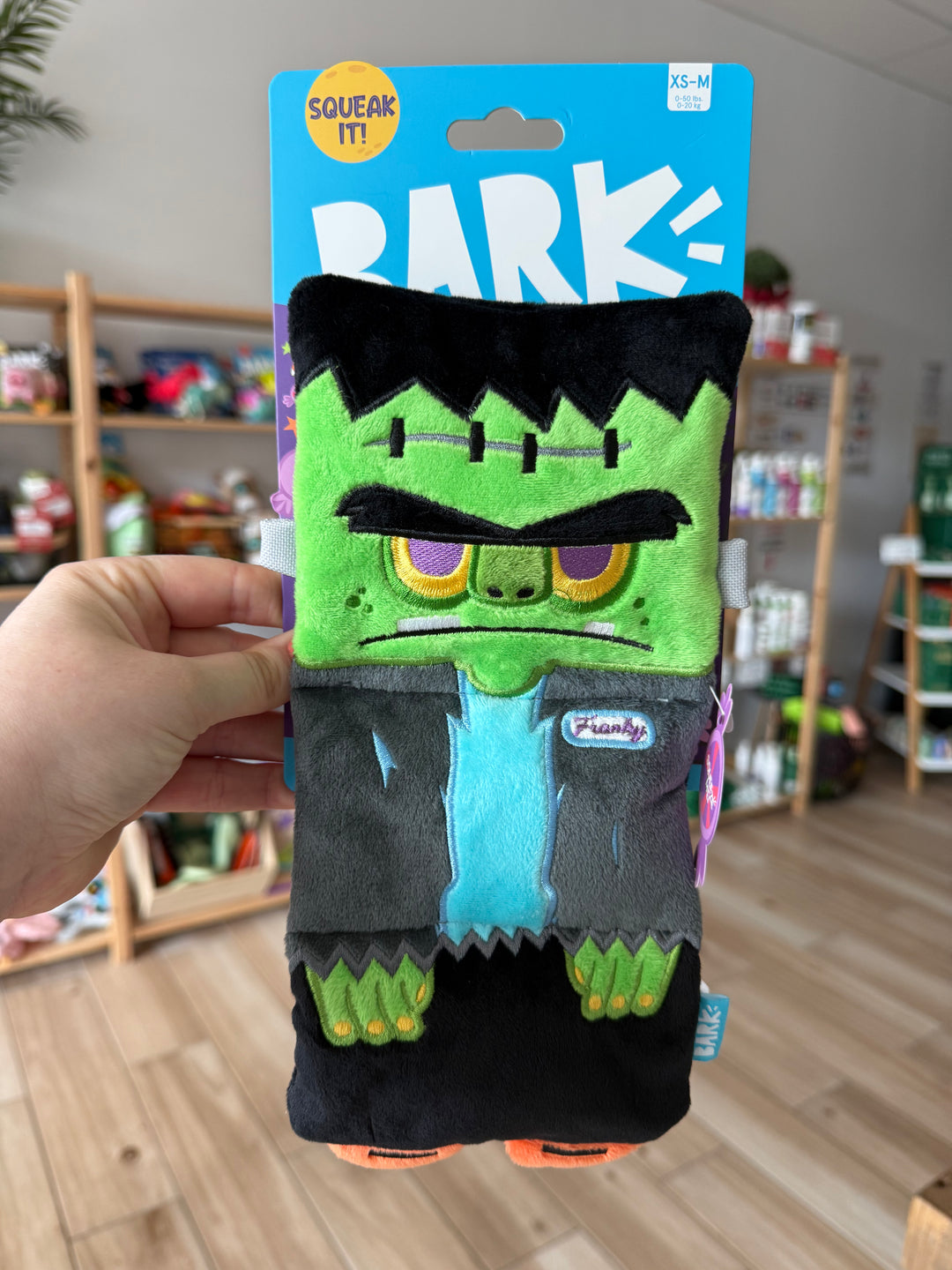 Dog Toy: Cranky Frankie Plush