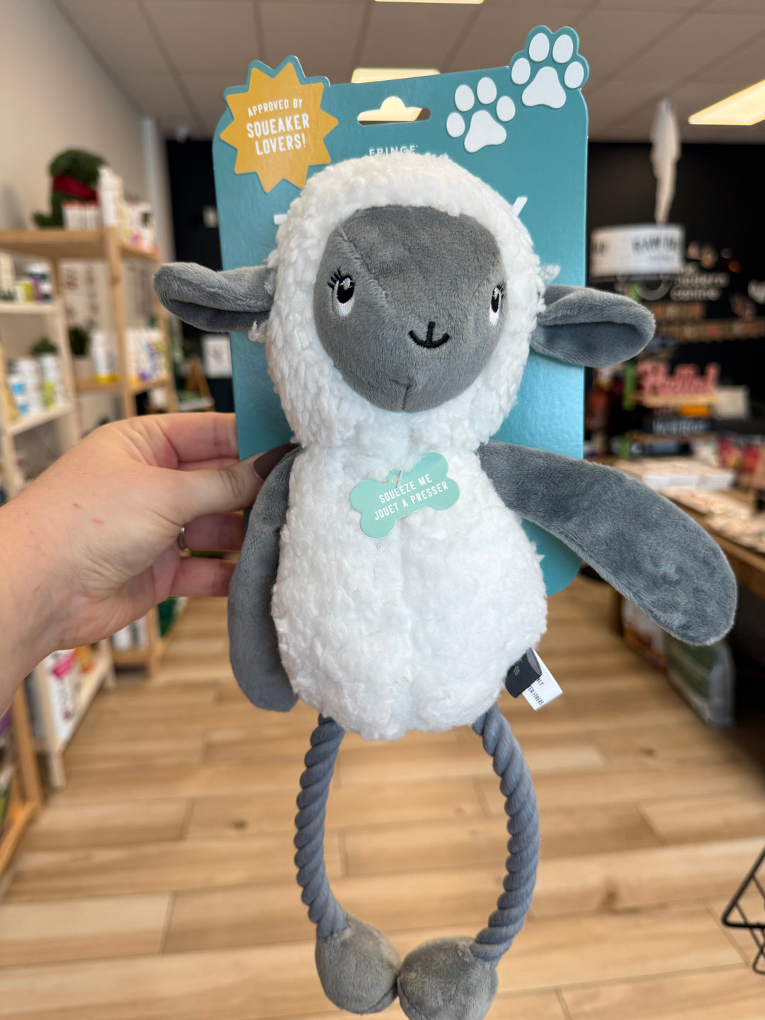 Dog Toy: Little Lamby Plush