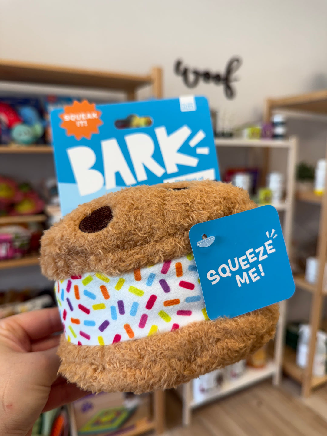 Dog Toy: BARK Funfetchi Sniffwich