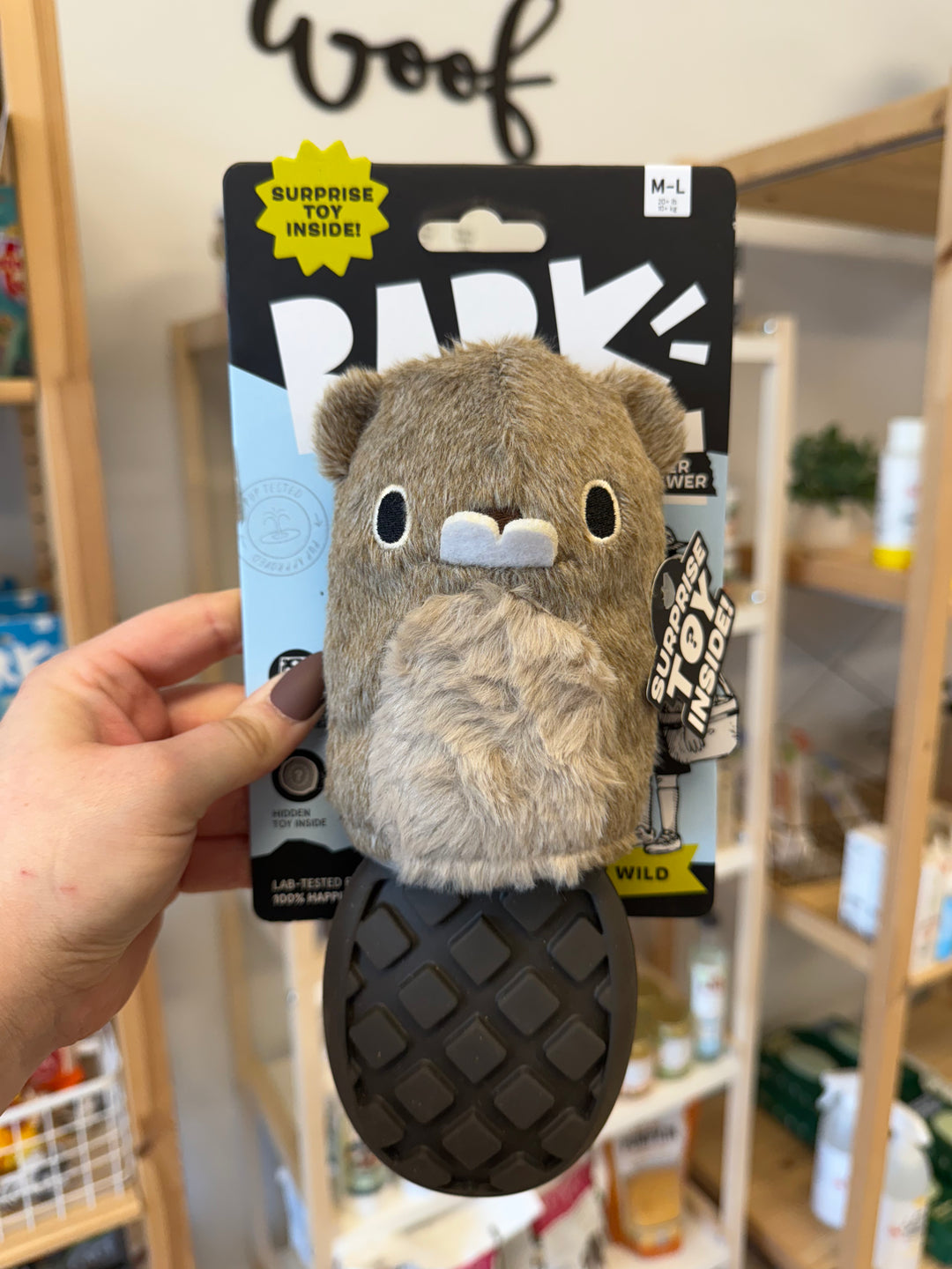 Dog Toy: BARK Buck Wild Super Chewer