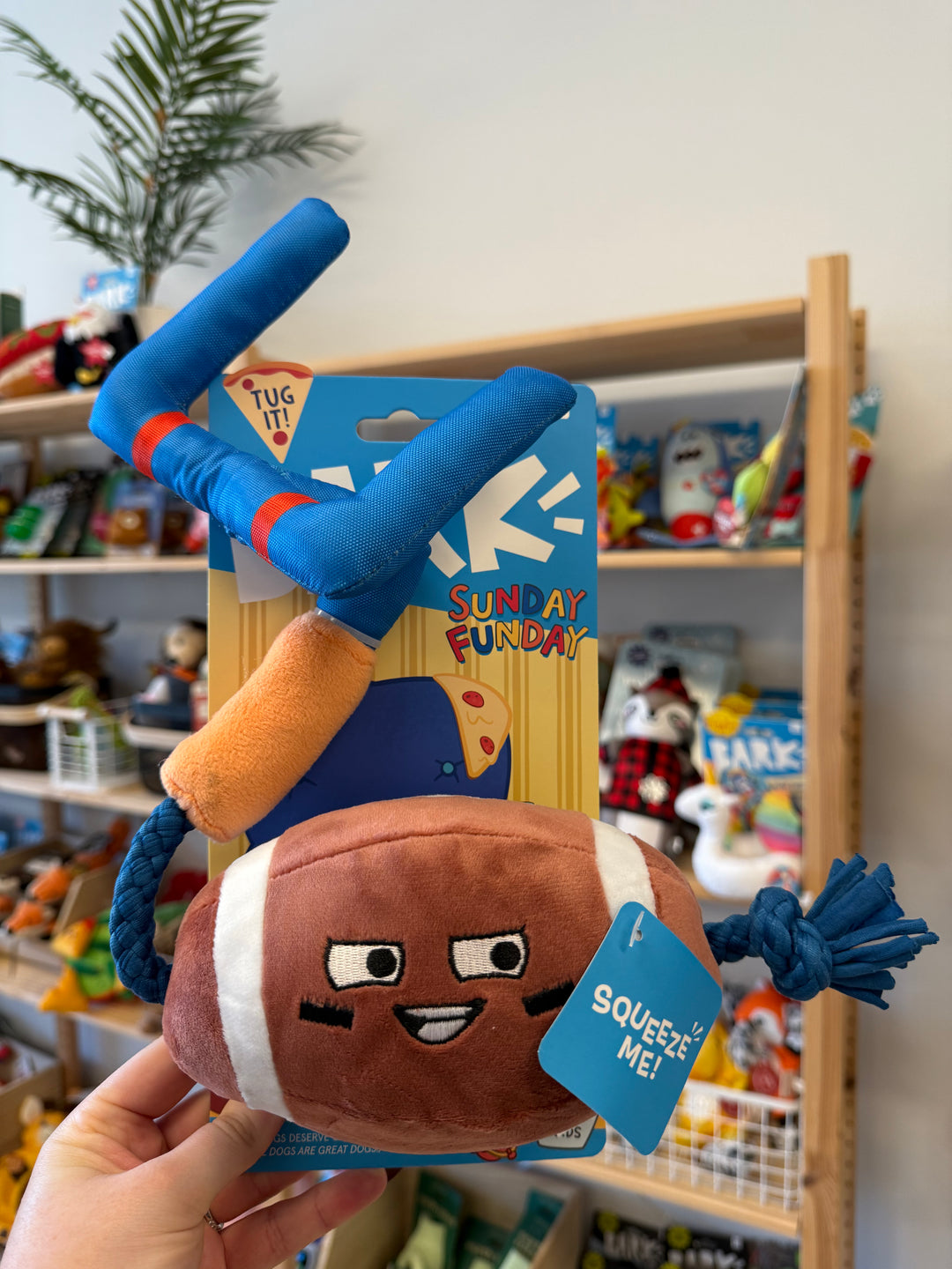 Dog Toy: BARK The Whole Canine Yards Plush Toy