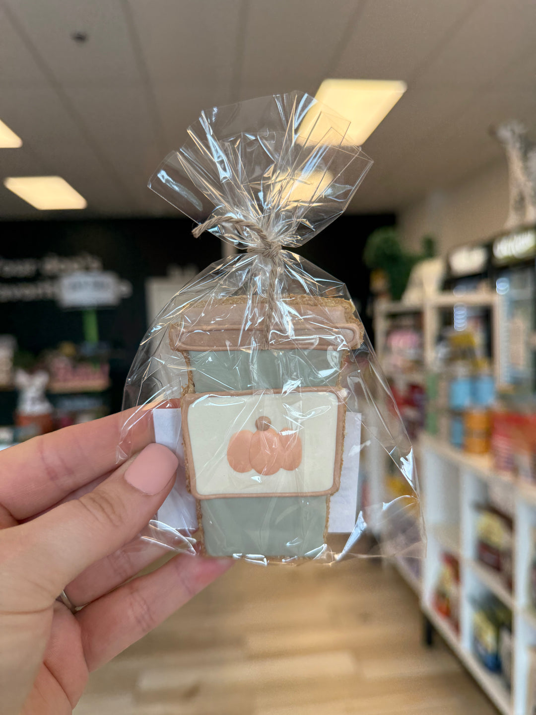 Bakery Table: Single Cookie - Pumpkin Spiced Latte