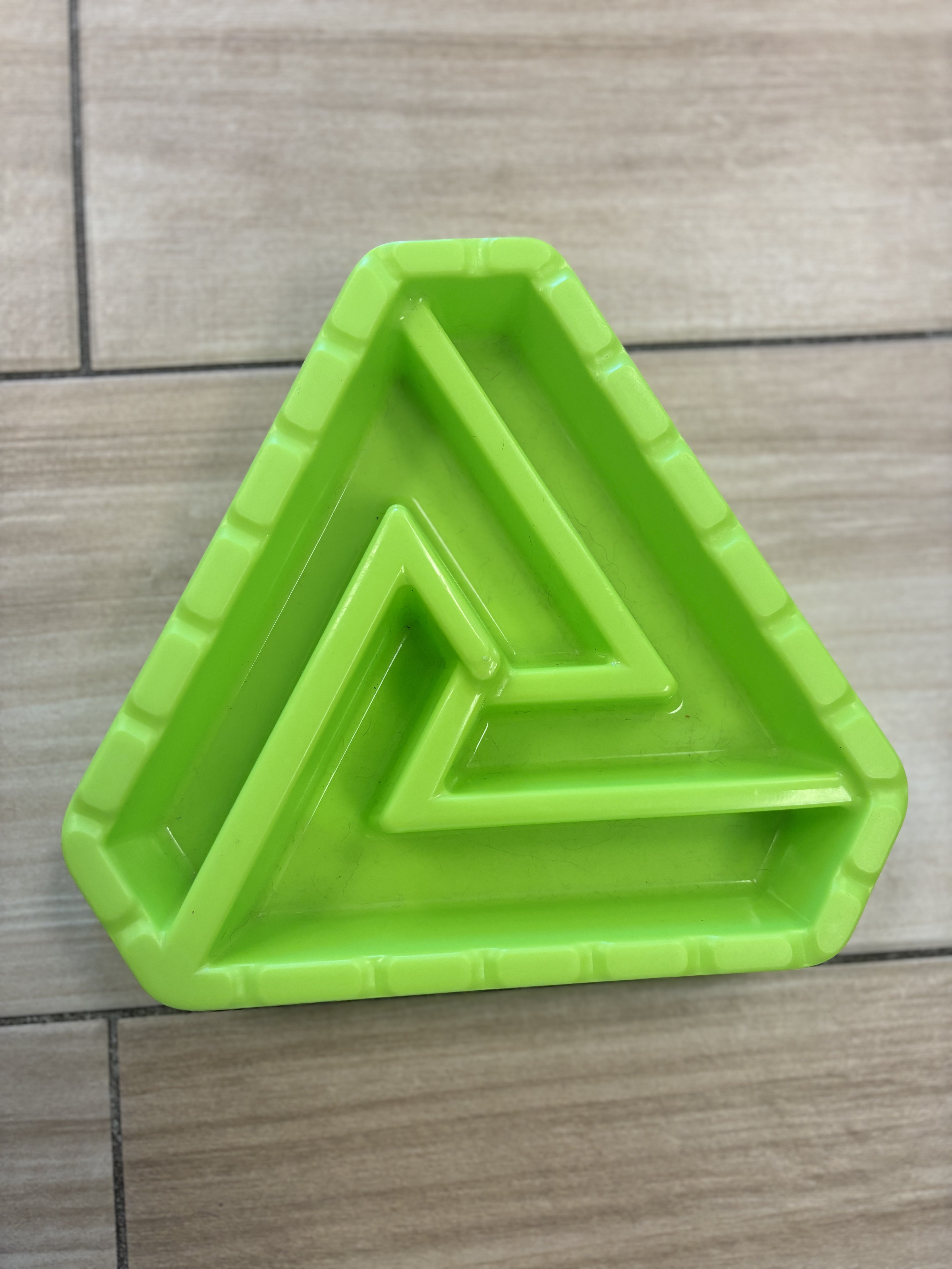 Plastic Slow Feeder: Triangle Style – The Modern Canine - Dog Store ...