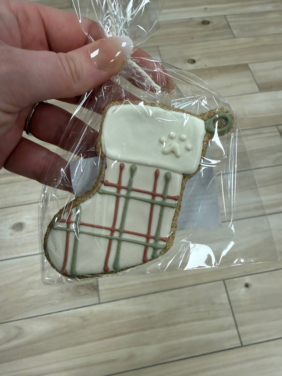 Bakery Table: Single Cookie - Christmas Stocking