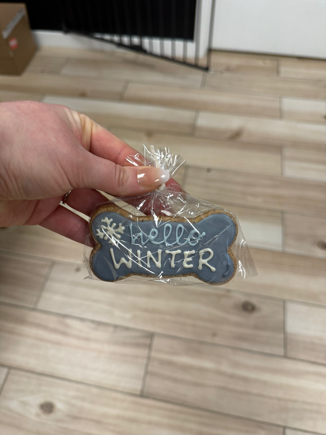 Bakery Table: Single Cookie - Hello Winter