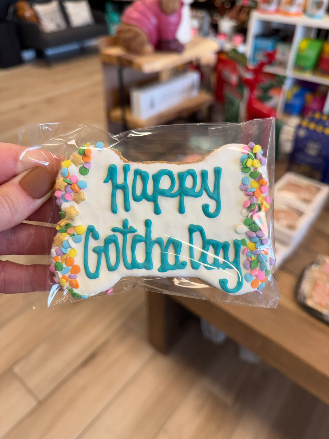Bakery Table: Single Cookie - Happy Gotcha Day
