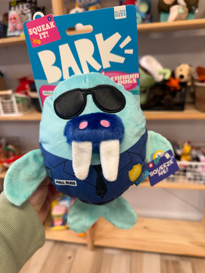Dog Toy: BARK - Mall Russ Security Plush
