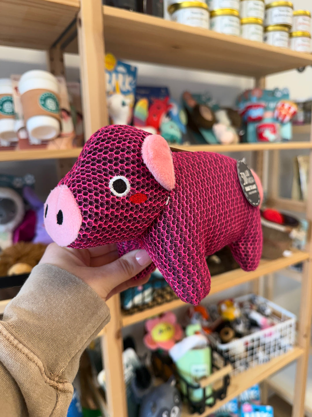 Dog Toy: Farm Friendz Pig Plush