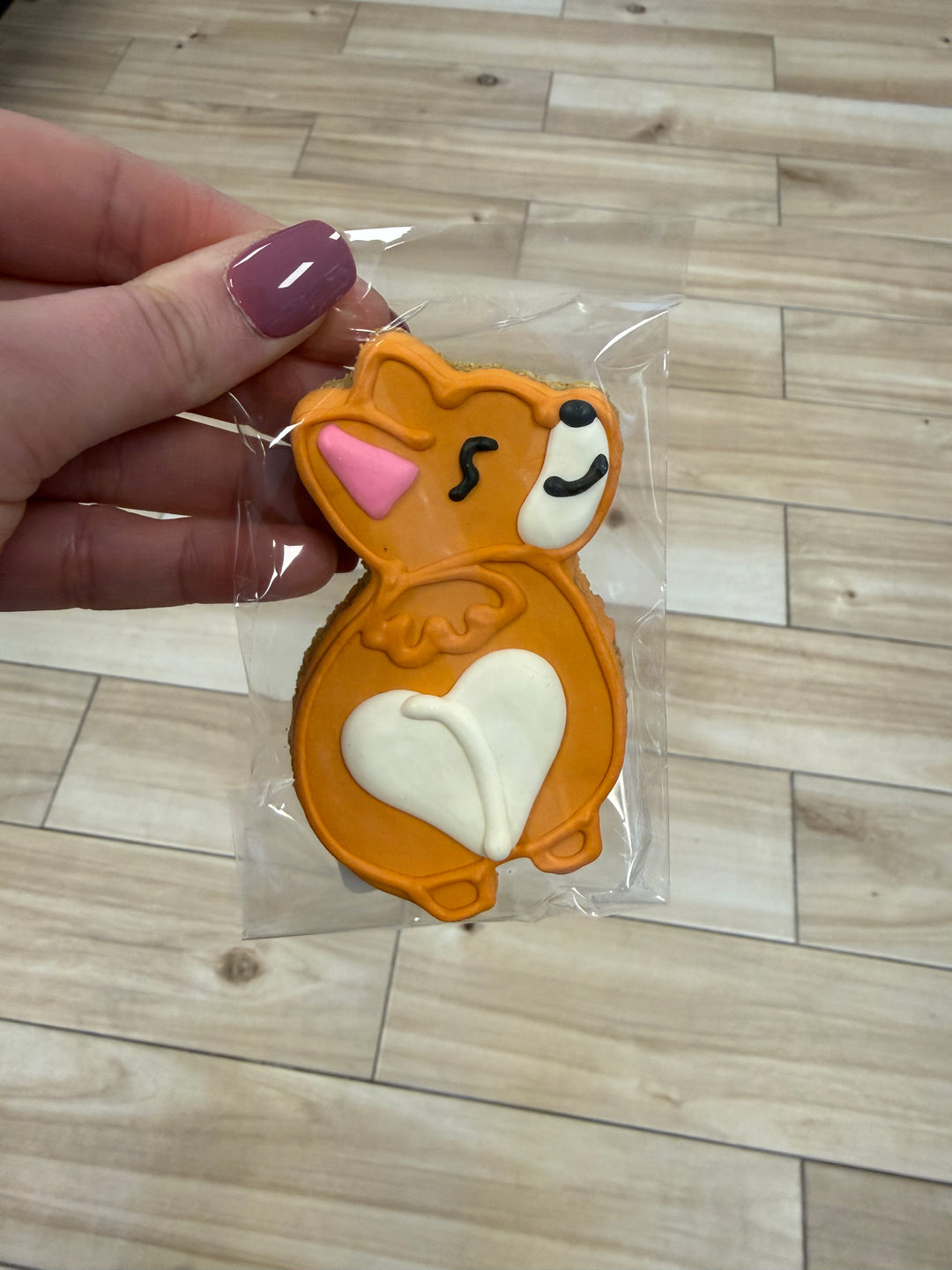 Bakery Table: Single Cookie - Corgi Butt