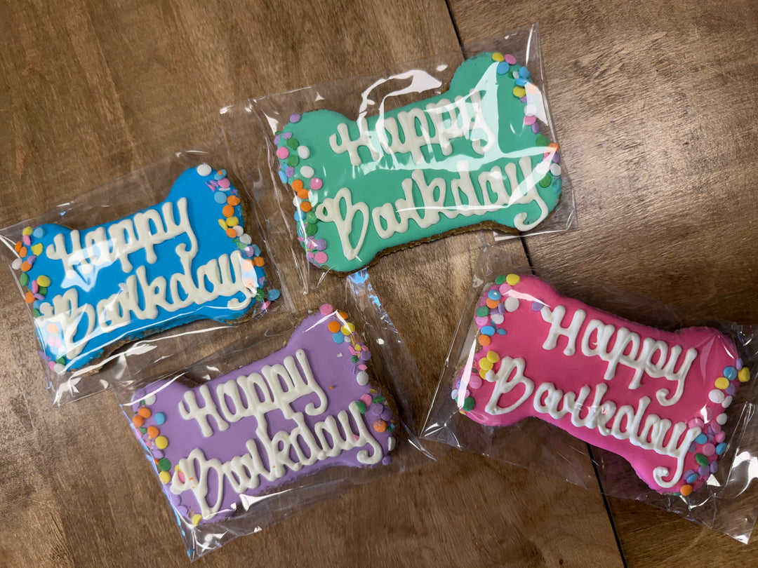 Bakery Table: Single Cookie - Happy Barkday