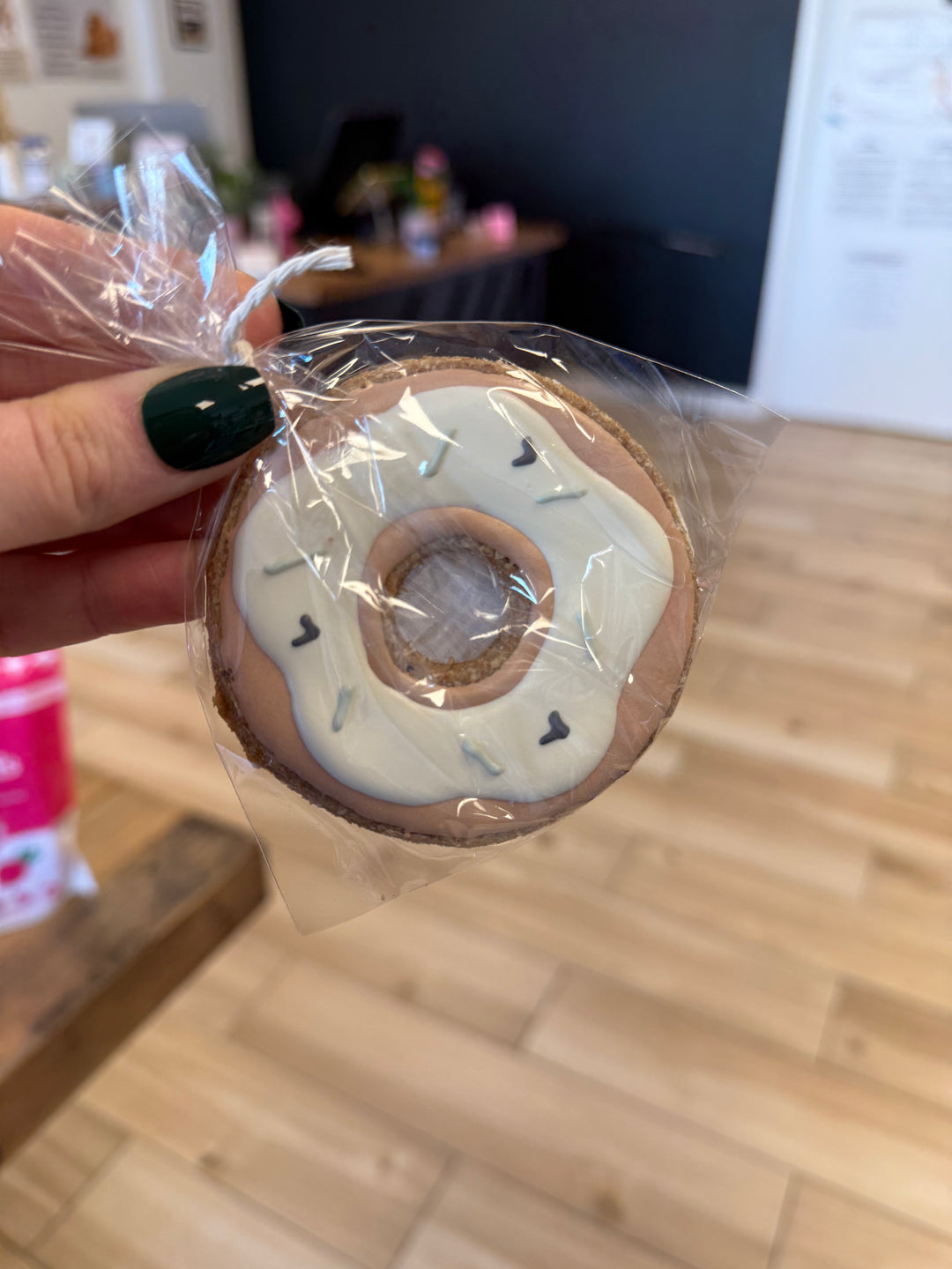 Bakery Table: Single Cookie - Blue Sprinkle Donut