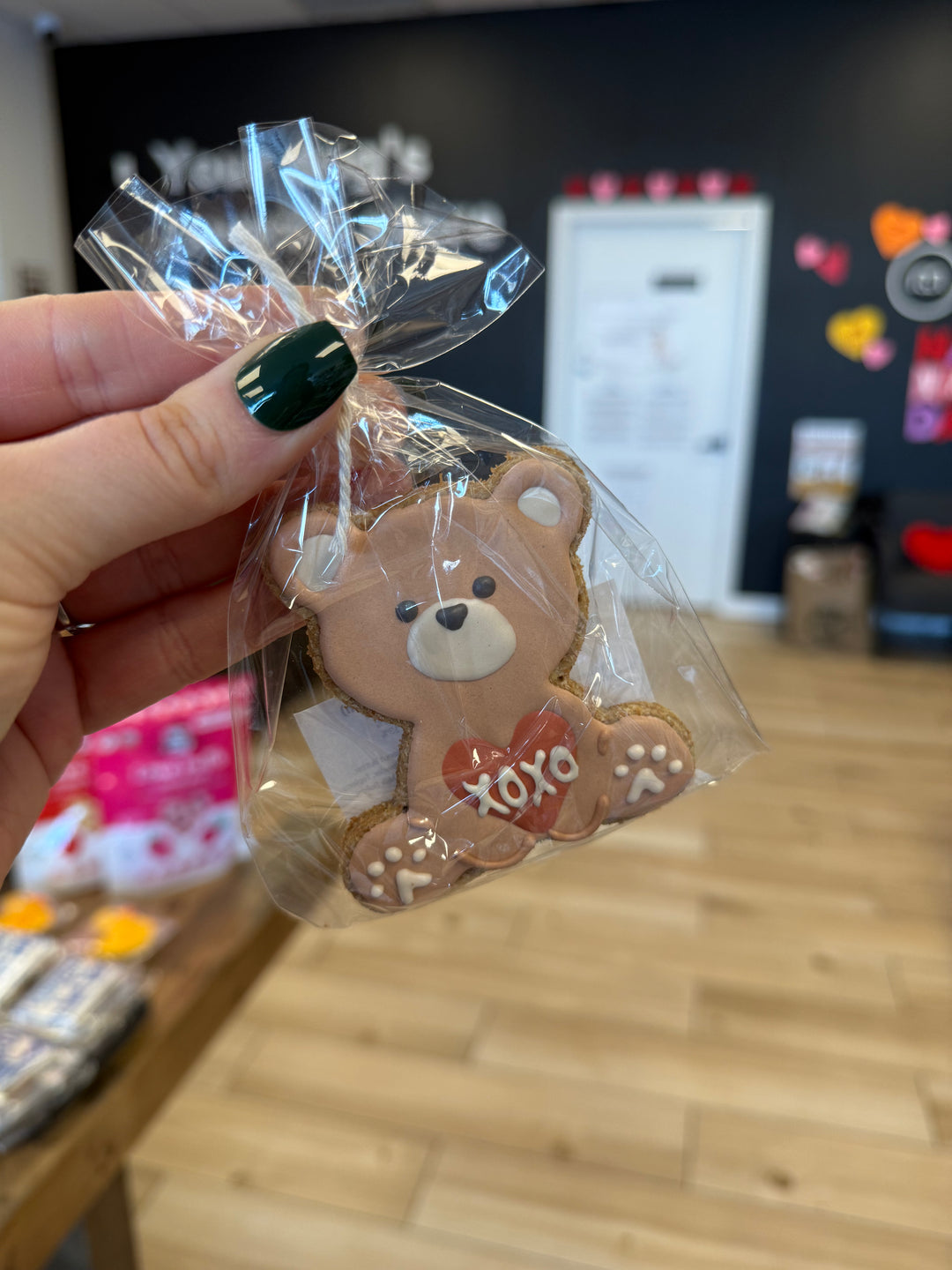 Bakery Table: Single Cookie - Teddy Bear