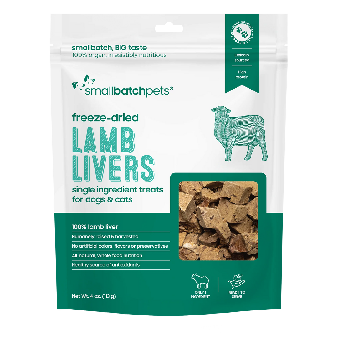 Smallbatch - Freeze-Dried Lamb Liver 4oz