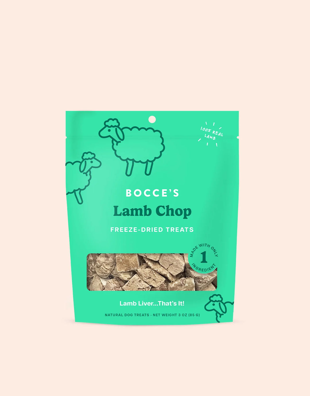 Bocce's - Lamb Chop Dog Treats