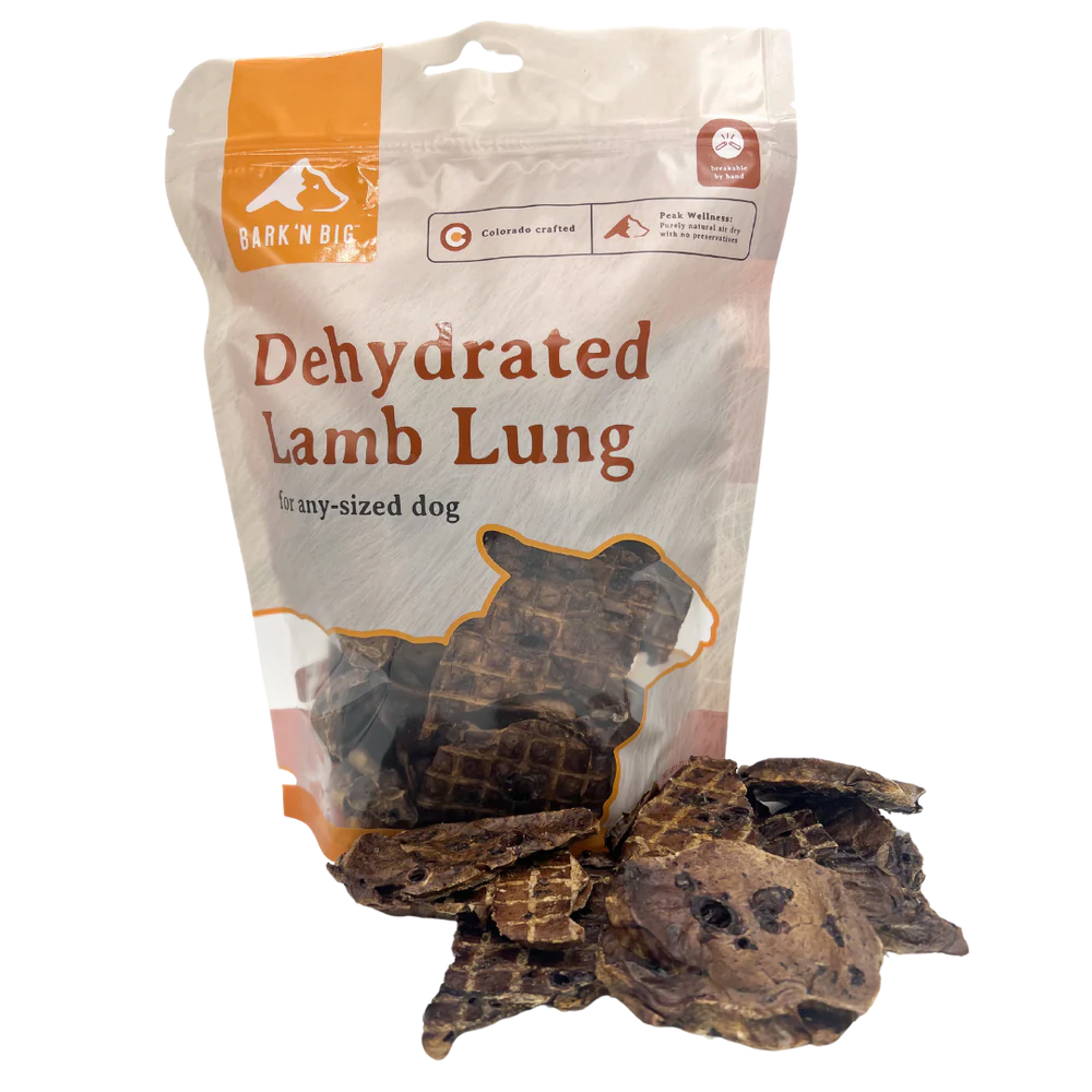 Bark N' Big - Dehydrated Lamb Lung 5oz