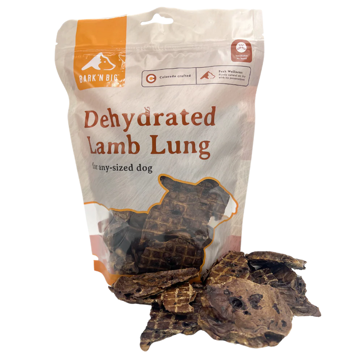 Bark N' Big - Dehydrated Lamb Lung 5oz
