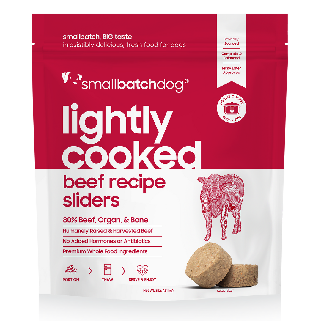 Smallbatch - Lightly Cooked Beef Dog Food 2lb