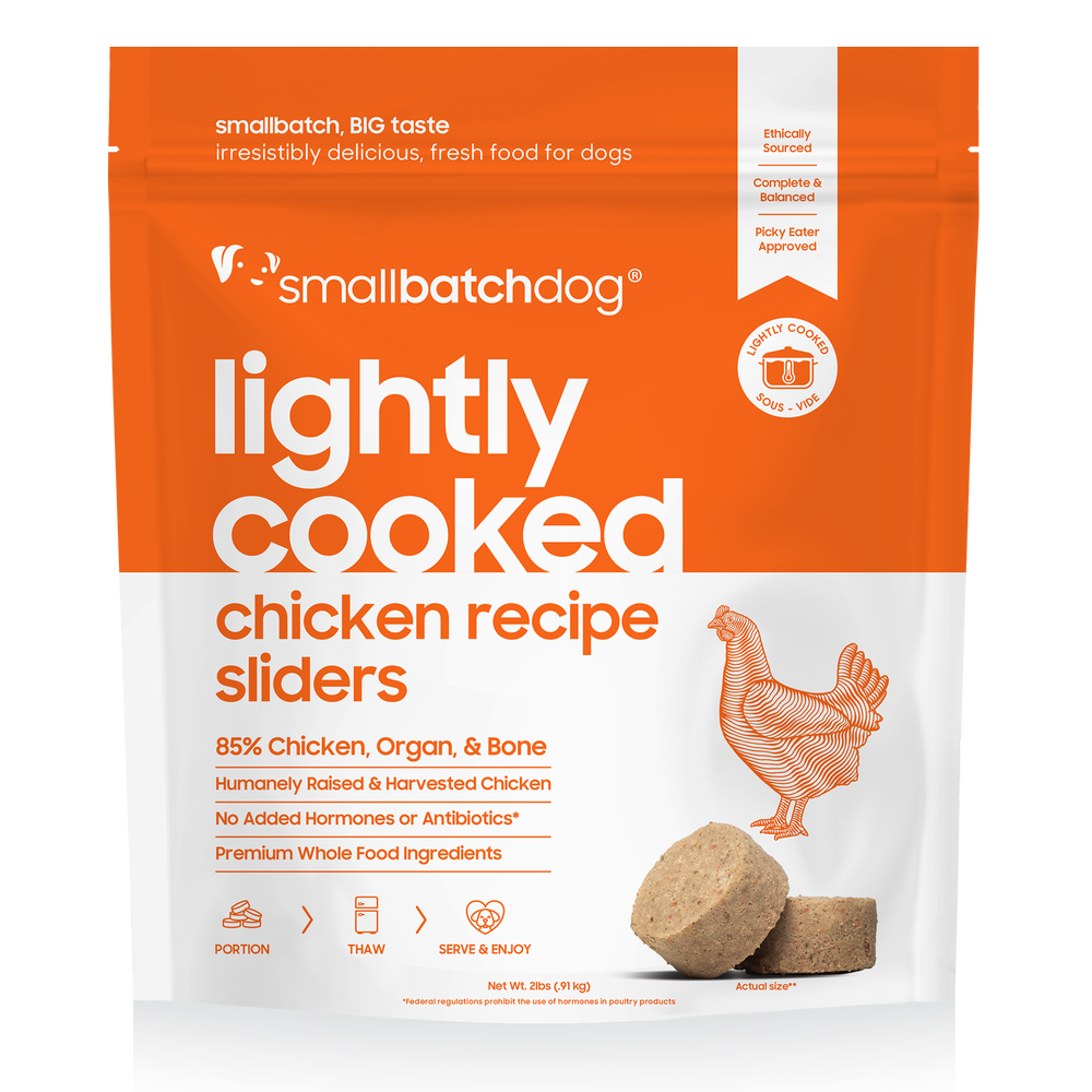 Smallbatch - Lightly Cooked Chicken Dog Food 2lb