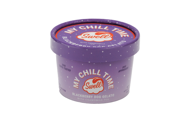 Swell Gelato for Dogs: Chill Time - Blackberry Chamomile 4.5oz