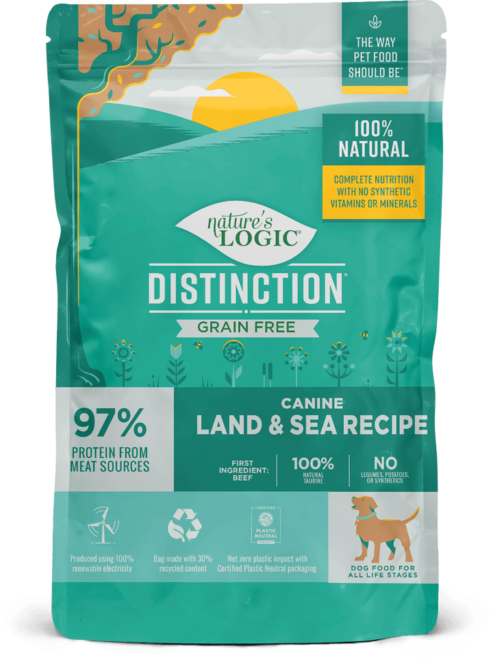 Nature's Logic Distinction: Grain-Free Land & Sea Recipe 4.4lb