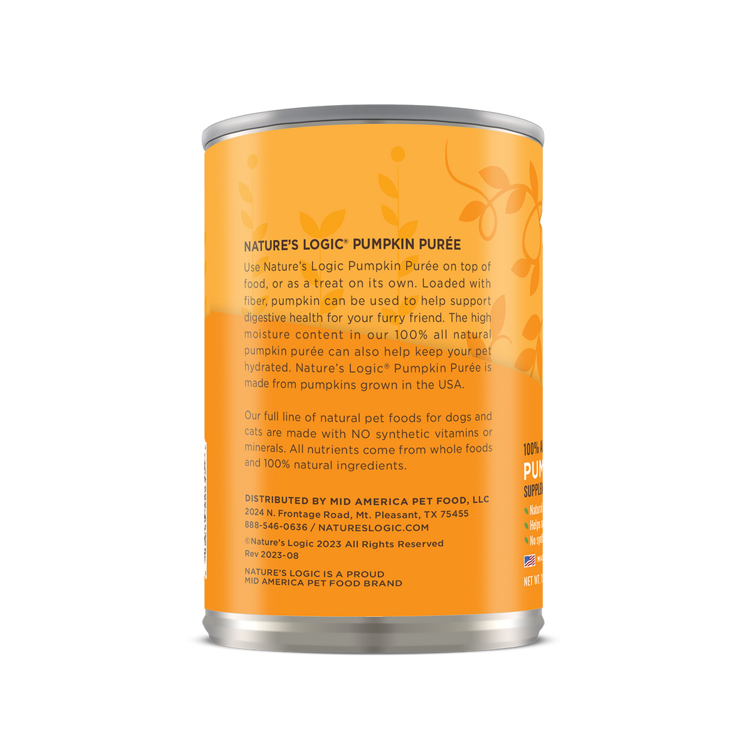 Nature's Logic: Pumpkin Puree 15oz