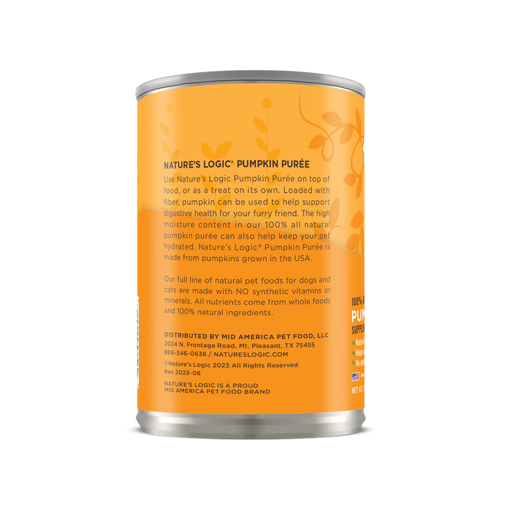 Nature's Logic: Pumpkin Puree 15oz