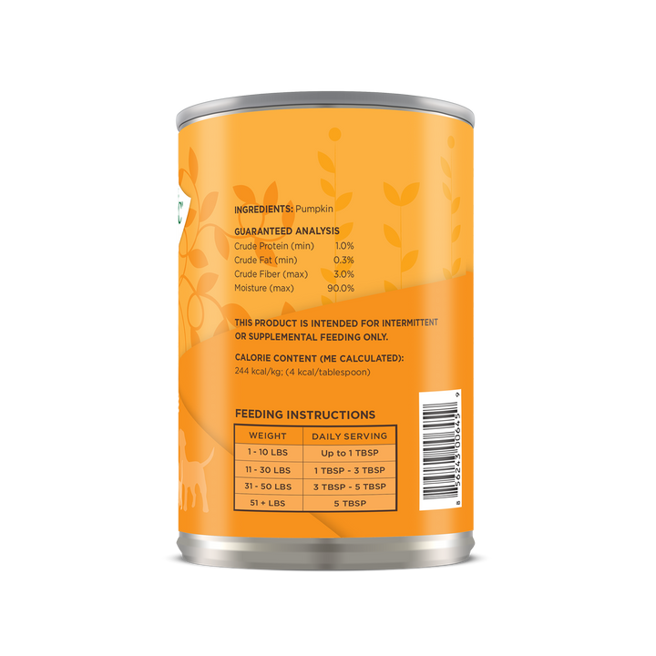 Nature's Logic: Pumpkin Puree 15oz