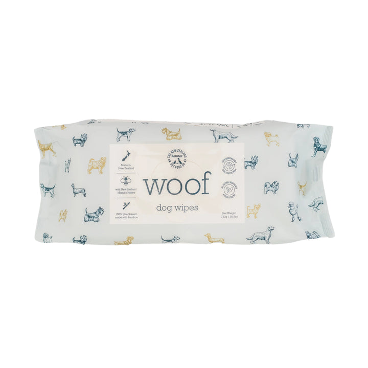 NZ Natural Pet Food - Manuka Honey Dog Wipes 80ct