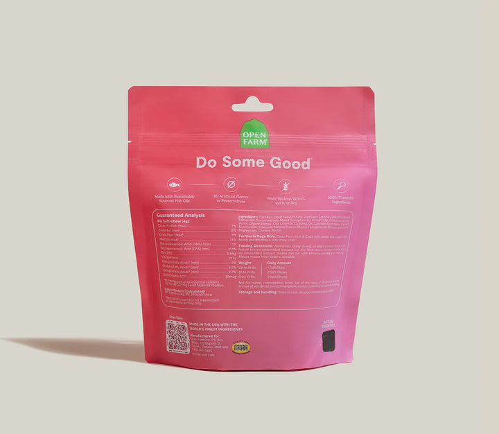 Open Farm - Skin & Coat Supplement Chews 90ct