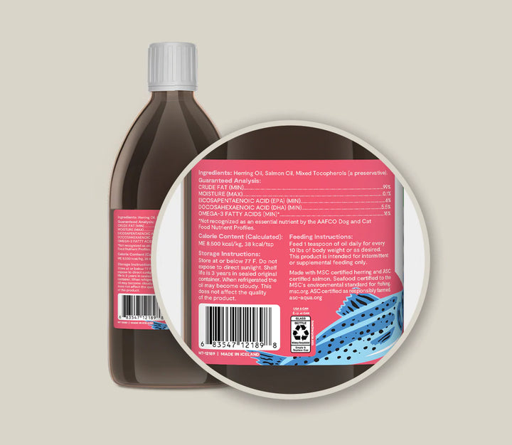 Open Farm - Icelandic Herring & Salmon Oil 16.9oz
