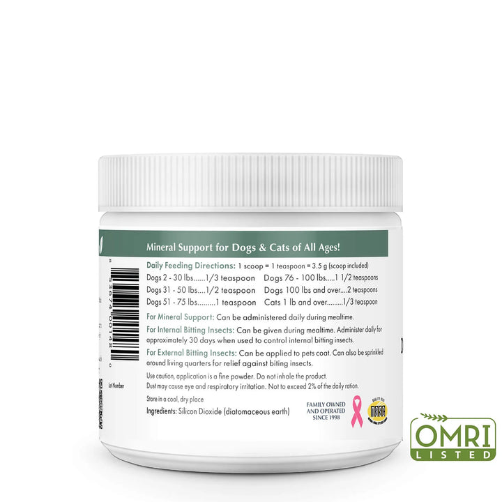 Wholistic Pet - Diatomaceous Earth 4oz